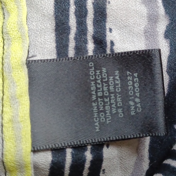 MARC by Marc Jacobs Stingray Grey Fine Cotton Relaxed Fit Top- Sz. XS - Picture 7 of 16